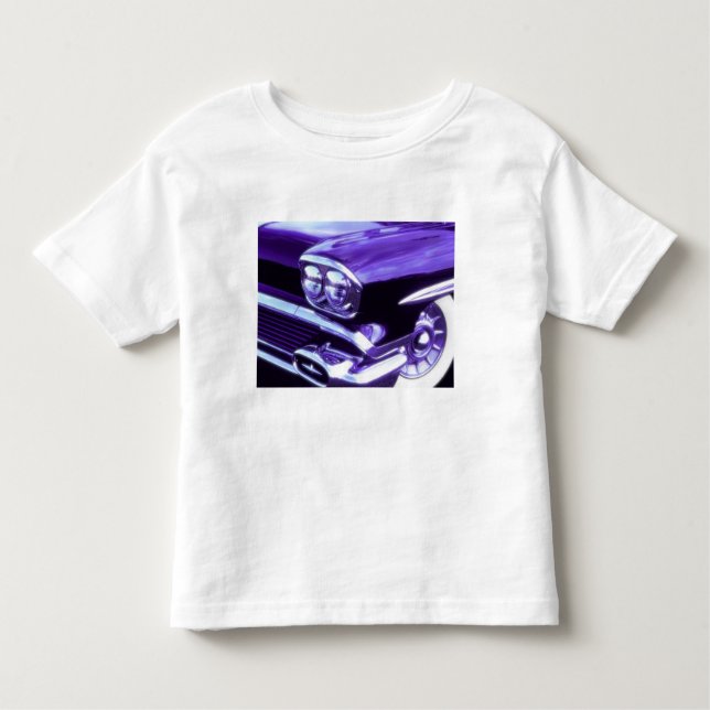 T-shirt Pour Les Tous Petits Voiture classique : Chevrolet 1958 (Devant)