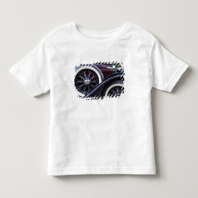 T-shirt Pour Les Tous Petits Voiture classique Ford A 1930 (Devant)