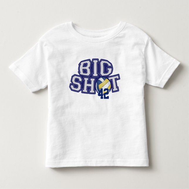 T-shirt Pour Les Tous Petits Volley-ball Big Shot (Devant)