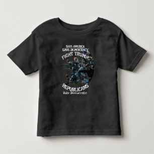 T-shirt Pour Les Tous Petits Vote Politique Patriotique Trump Parti Républicain