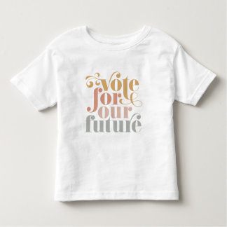 T-shirt Pour Les Tous Petits Votez Pour Les Filles De Notre Élection Future