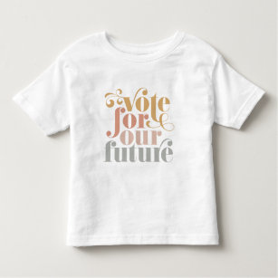T-shirt Pour Les Tous Petits Votez Pour Nos Filles Électorales Futures