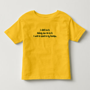 T-shirt Pour Les Tous Petits Voulez parler au grand-papa