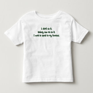 T-shirt Pour Les Tous Petits Voulez parler au papy