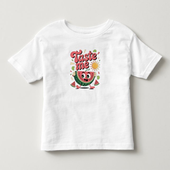 T-SHIRT POUR LES TOUS PETITS VOUS ALLONS Y GOÛTER ! (Devant)