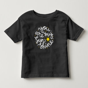 T-shirt Pour Les Tous Petits Vous Êtes Mon Soleil