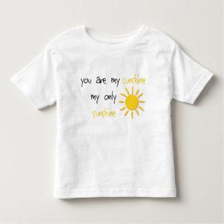 T-shirt Pour Les Tous Petits Vous êtes mon soleil