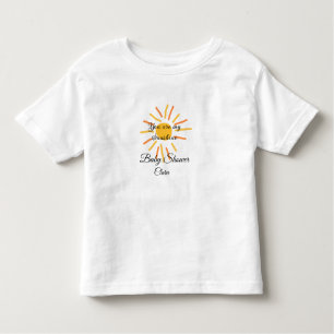 T-shirt Pour Les Tous Petits vous êtes mon soleil jaune orange rayons de soleil