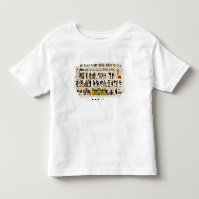 T-shirt Pour Les Tous Petits Voyage de rail, c.1850 (Devant)
