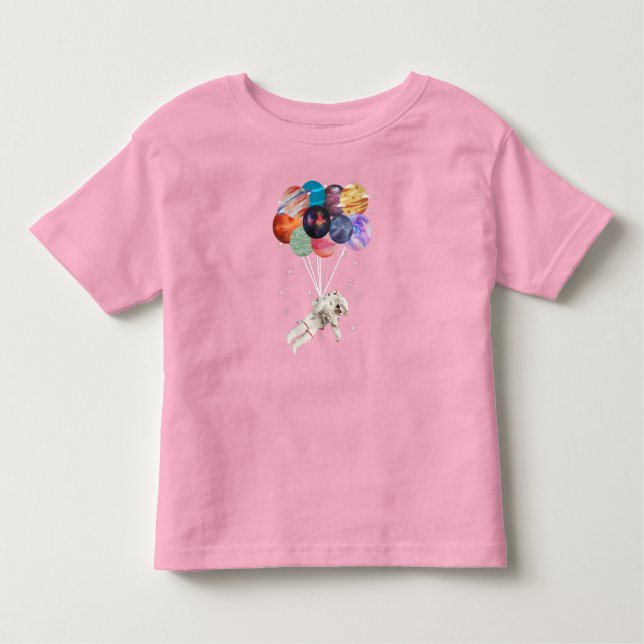 T-shirt Pour Les Tous Petits voyage spatial (Devant)