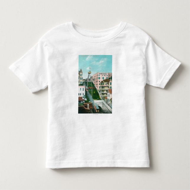 T-shirt Pour Les Tous Petits Vue aérienne de chariot à vol d'anges (Devant)