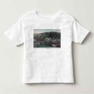 T-shirt Pour Les Tous Petits Vue aérienne de la ville # du 2Sonora, CA