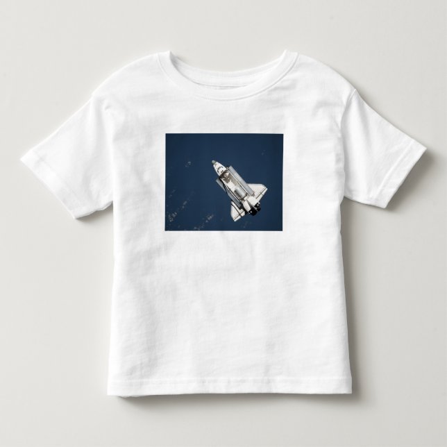 T-shirt Pour Les Tous Petits Vue aérienne de Space Shuttle Discovery 2 (Devant)