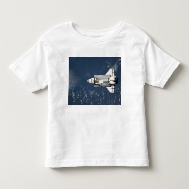 T-shirt Pour Les Tous Petits Vue aérienne de Space Shuttle Discovery 3 (Devant)