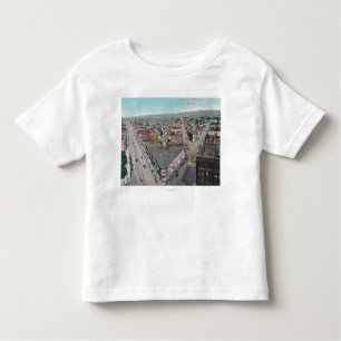 T-shirt Pour Les Tous Petits Vue aérienne du CityOakland, CA