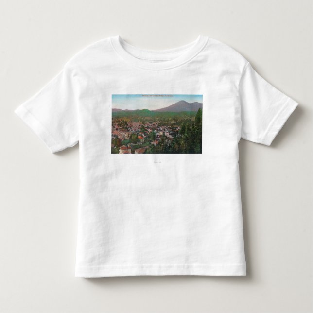 T-shirt Pour Les Tous Petits Vue aérienne du CitySan Rafaël, CA (Devant)