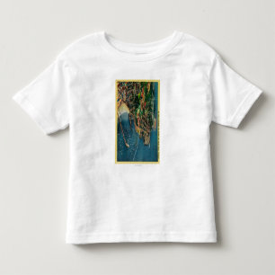 T-shirt Pour Les Tous Petits Vue d'air de Monterey et de Presido