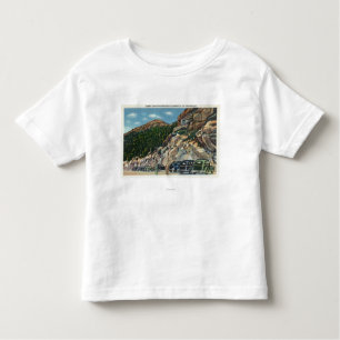 T-shirt Pour Les Tous Petits Vue d'aire de stationnement du sommet
