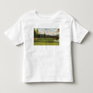T-shirt Pour Les Tous Petits Vue de 14ème vert