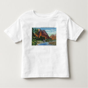 T-shirt Pour Les Tous Petits Vue de bâti majestueuse et d'atterrissage de