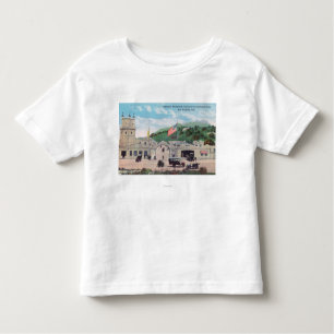 T-shirt Pour Les Tous Petits Vue de boulevard de Laemmle de ville universelle