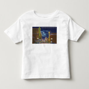 T-shirt Pour Les Tous Petits Vue de Broadway la nuit