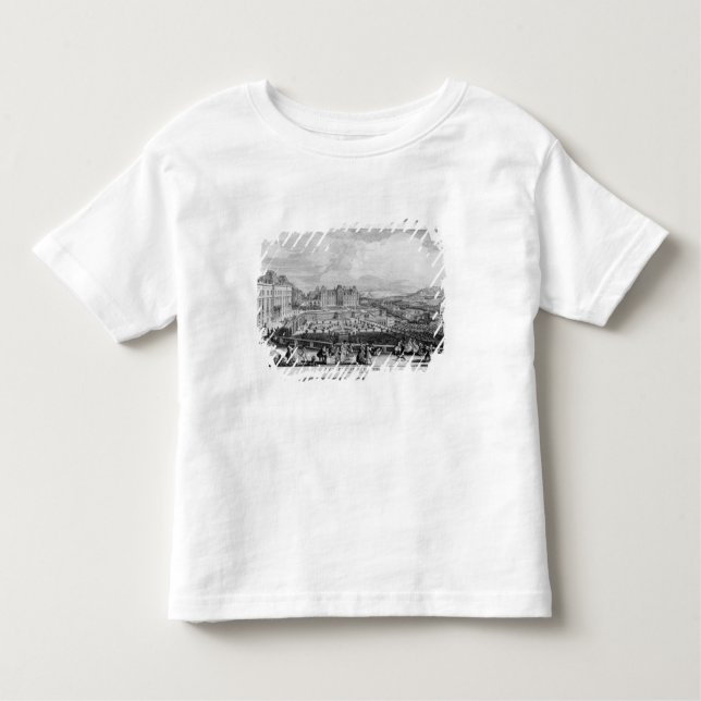 T-shirt Pour Les Tous Petits Vue de Chateau de Meudon (Devant)
