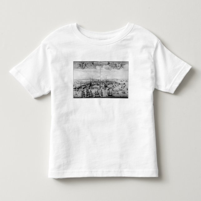 T-shirt Pour Les Tous Petits Vue de Copenhague (Devant)