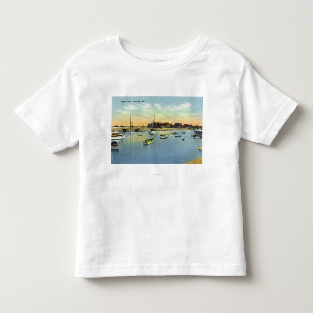 T-shirt Pour Les Tous Petits Vue de crique de Perkins (Devant)