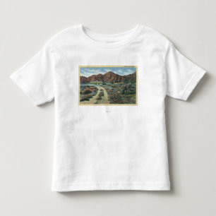 T-shirt Pour Les Tous Petits Vue de désert de CaliforniaScenic de résidence