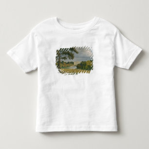 T-shirt Pour Les Tous Petits Vue de la Chambre de Burghley, siège du marquis