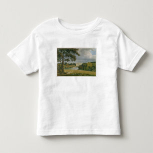T-shirt Pour Les Tous Petits Vue de la Chambre de Burghley, siège du marquis