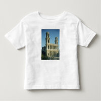 Vue de la façade de l'église de