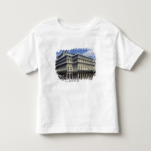 T-shirt Pour Les Tous Petits Vue de la façade du théâtre Francais (Devant)
