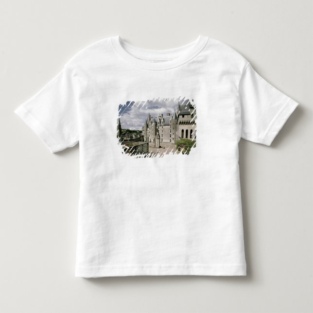 T-shirt Pour Les Tous Petits Vue de la façade occidentale du reconstitué (Devant)