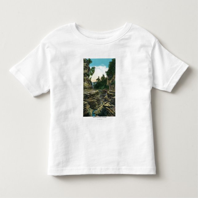 T-shirt Pour Les Tous Petits Vue de la gorge du sud d'entrée (Devant)