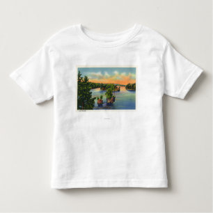 T-shirt Pour Les Tous Petits Vue de la Manche perdue