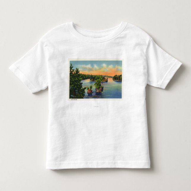 T-shirt Pour Les Tous Petits Vue de la Manche perdue (Devant)