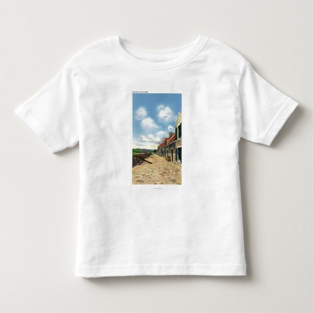 T-shirt Pour Les Tous Petits Vue de la plate-forme du sud (Devant)