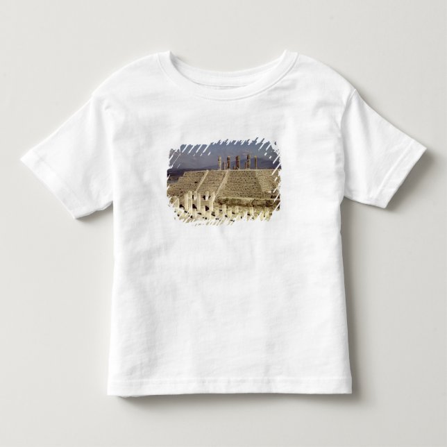 T-shirt Pour Les Tous Petits Vue de la pyramide B, précolombienne (Devant)