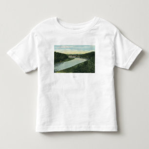T-shirt Pour Les Tous Petits Vue de la rivière de Genesee