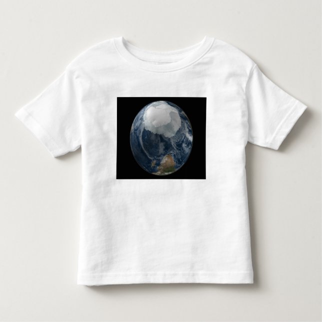 T-shirt Pour Les Tous Petits Vue de la Terre 2 (Devant)