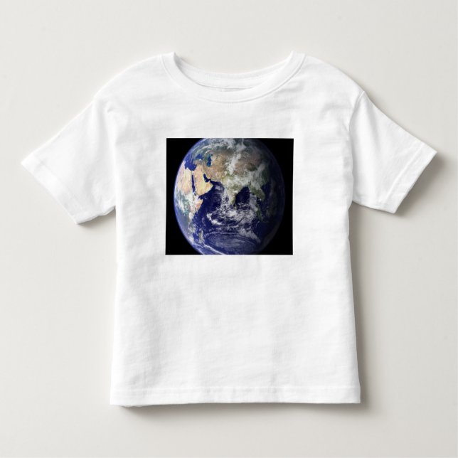 T-shirt Pour Les Tous Petits Vue de la Terre depuis l'espace (Devant)