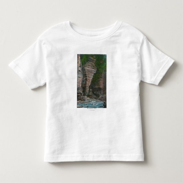 T-shirt Pour Les Tous Petits Vue de la tête de l'éléphant (Devant)
