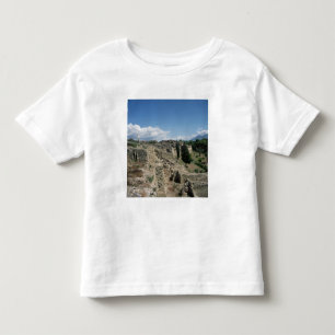 T-shirt Pour Les Tous Petits Vue de la ville ruinée