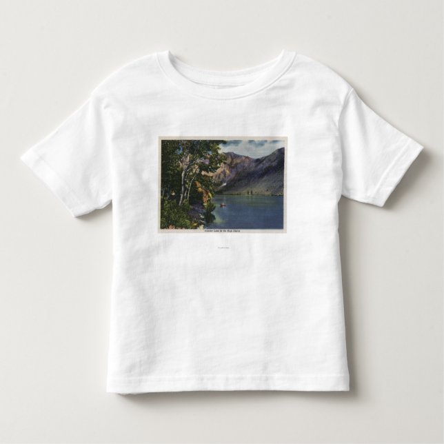 T-shirt Pour Les Tous Petits Vue de lac Convict en haute sierra (Devant)