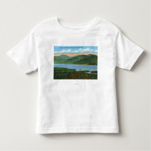 T-shirt Pour Les Tous Petits Vue de lac et de montagne indiens de Milou