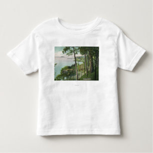 T-shirt Pour Les Tous Petits Vue de lac Saratoga # 2