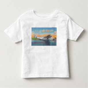T-shirt Pour Les Tous Petits Vue de l'avion de tondeuse de la Californie