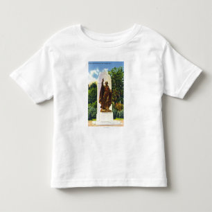 T-shirt Pour Les Tous Petits Vue de mémorial de Jogues de père